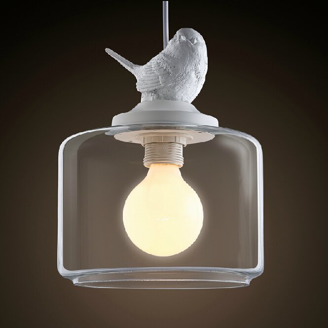 Подвесной светильник Provence Bird Pendant Белый в Екатеринбурге | Loft Concept 