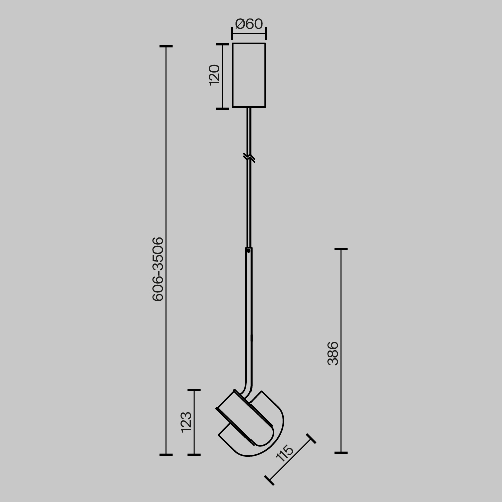 Подвесной светильник в цвете Латунь Levix в Екатеринбурге