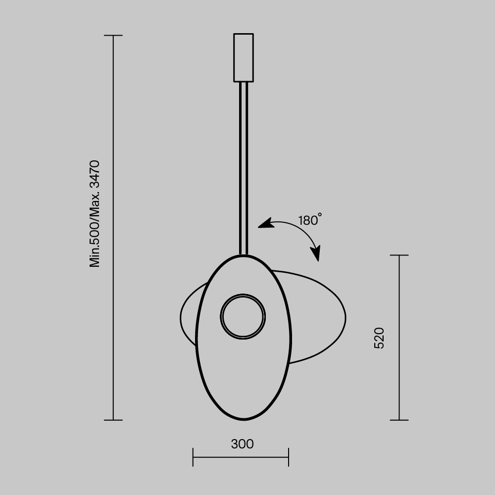 Подвесной светильник Evolution 3000К 9Вт в Екатеринбурге