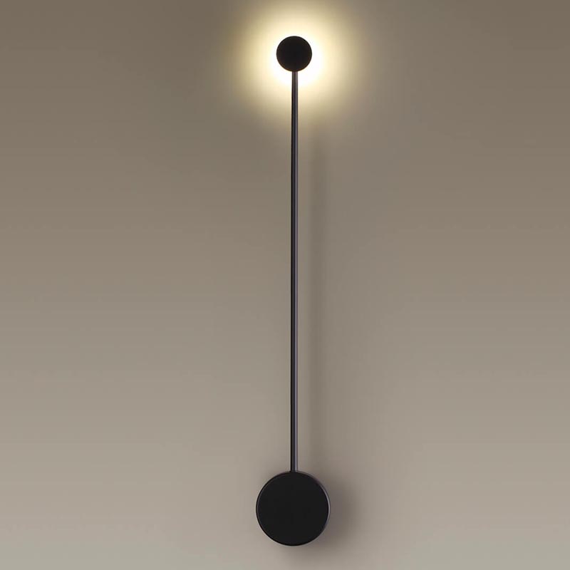 Бра Pin Wall Light Black 70 Черный в Екатеринбурге | Loft Concept 