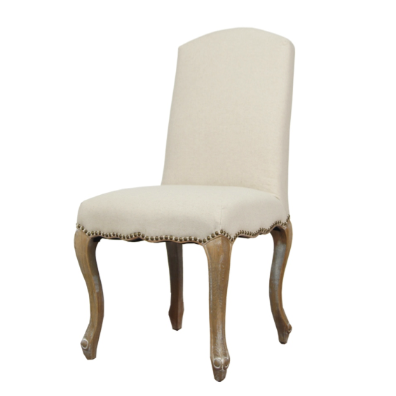 Стул French chairs Provence Full Beige Chair Бежевый в Екатеринбурге | Loft Concept 