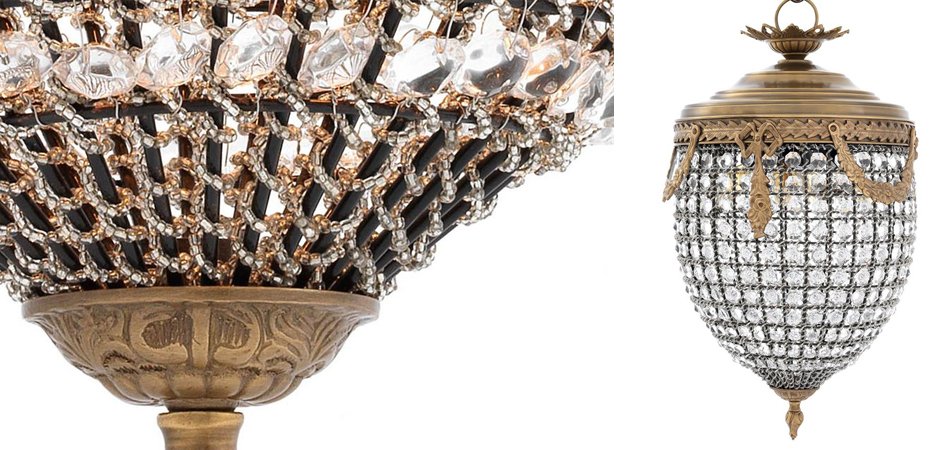 Люстра Chandelier Emperor S Brass - Loft-Concept в Екатеринбурге