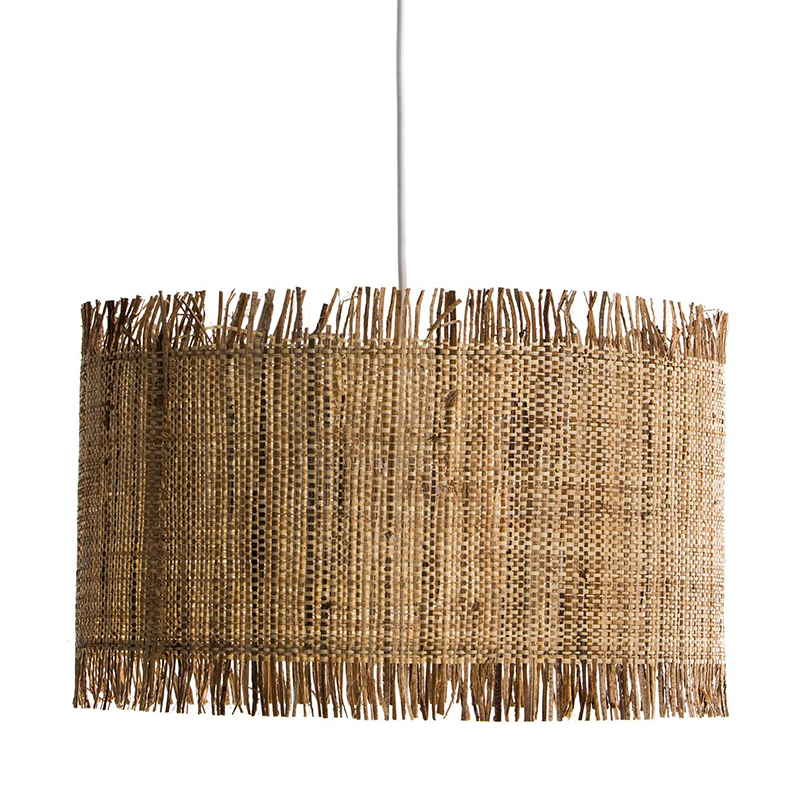 Подвесной светильник Wicker Raffia Hanging lamp Коричневый в Екатеринбурге | Loft Concept 