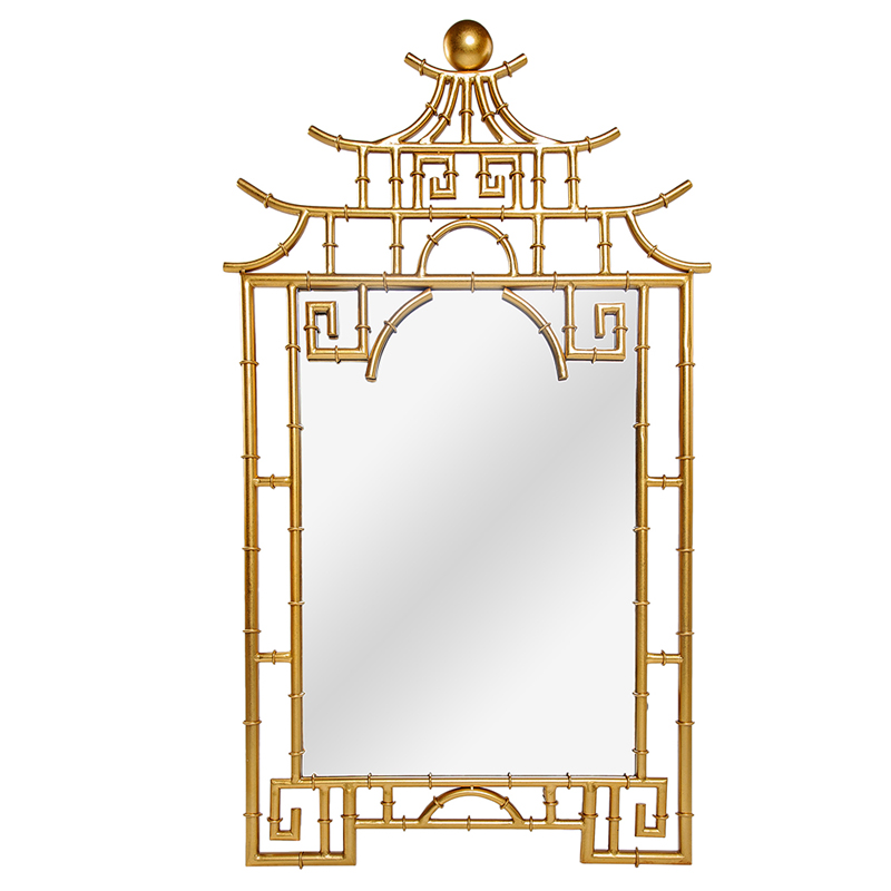 Зеркало Pagoda Mirror Gold 128 Золотой в Екатеринбурге | Loft Concept 