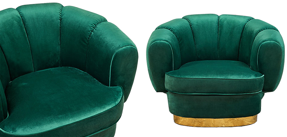 Кресло Emerald Softness Armchair Кресло Emerald Softness Armchair - Loft-Concept в Екатеринбурге