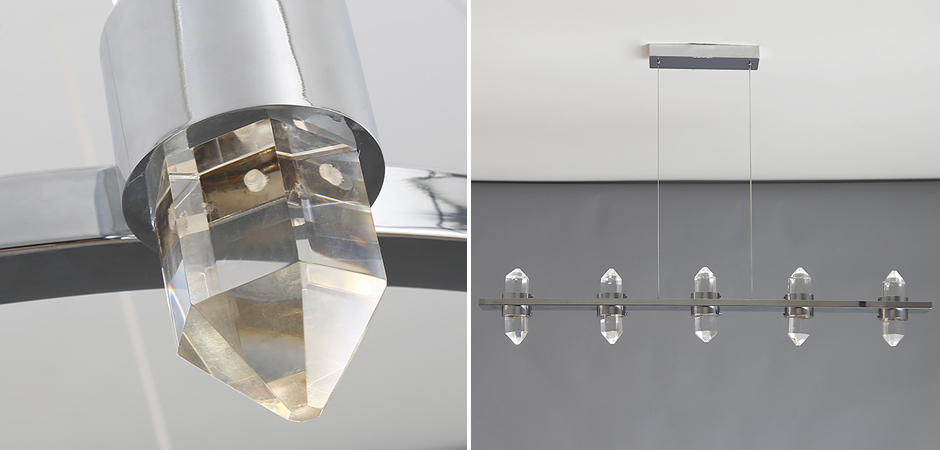 Люстра large Crystal Line Chromium Люстра large Crystal Line Chromium - Loft-Concept в Екатеринбурге