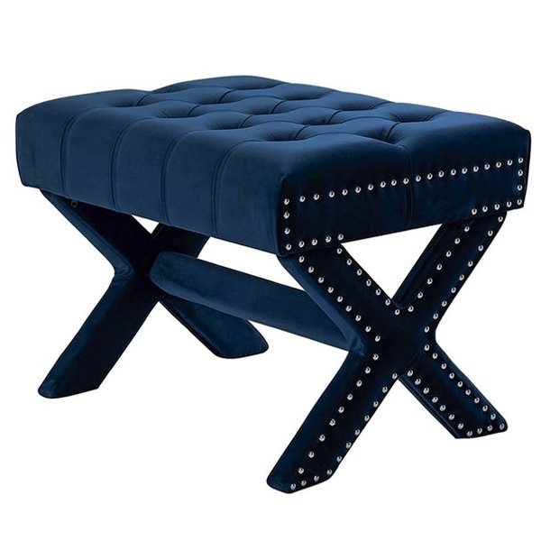 Оттоманка Fantastic X Bench Ottoman Темно-синий в Екатеринбурге | Loft Concept 