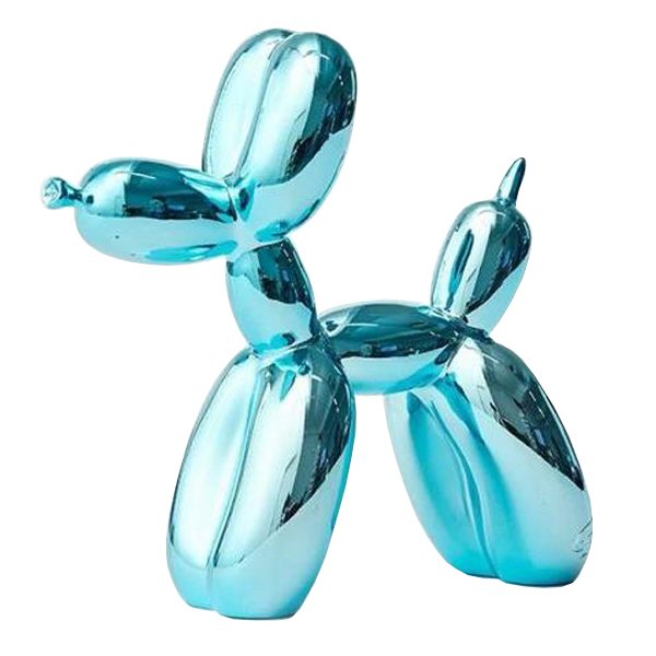 Статуэтка Jeff Koons Balloon Dog Turquoise Бирюзовый в Екатеринбурге | Loft Concept 