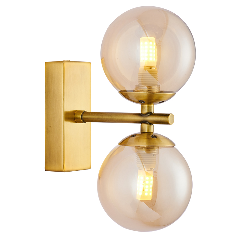 Бра Berries Sconce amber Латунь Янтарь (Amber) в Екатеринбурге | Loft Concept 