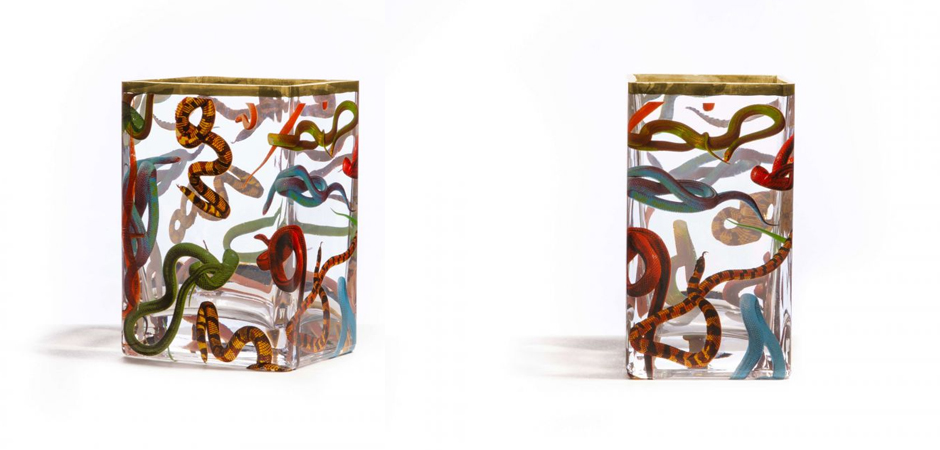 Ваза Glass Vase Snakes Ваза Glass Vase Snakes - Loft-Concept в Екатеринбурге