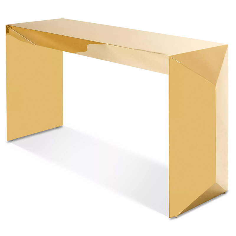 Консоль Eichholtz Console Table Carlow Gold Золотой в Екатеринбурге | Loft Concept 