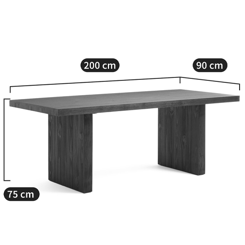 Большой обеденный стол Furuya Dining Table в Екатеринбурге