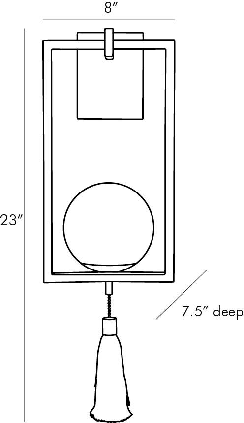 Бра Arteriors TRAPEZE SCONCE в Екатеринбурге