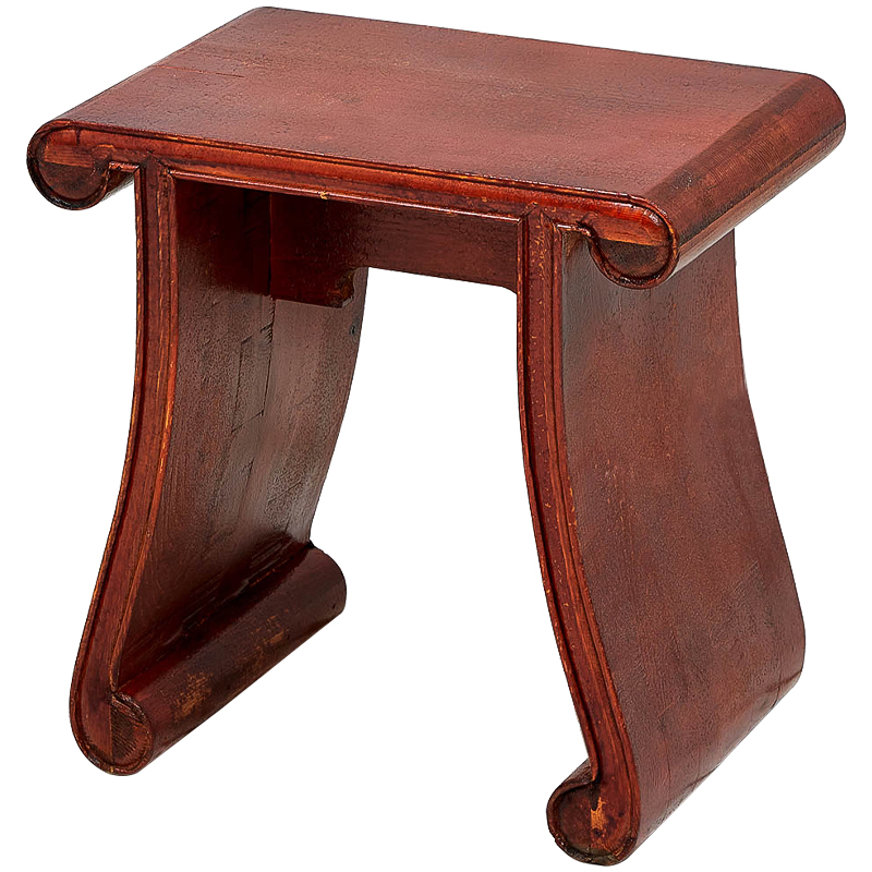 Табурет в китайском стиле Chinese Tabouret Red Красный в Екатеринбурге | Loft Concept 