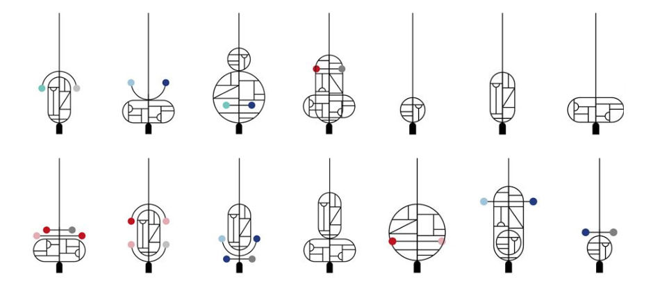 Подвесной Светильник Lines & Dots Home Adventures LD06 - фото №2