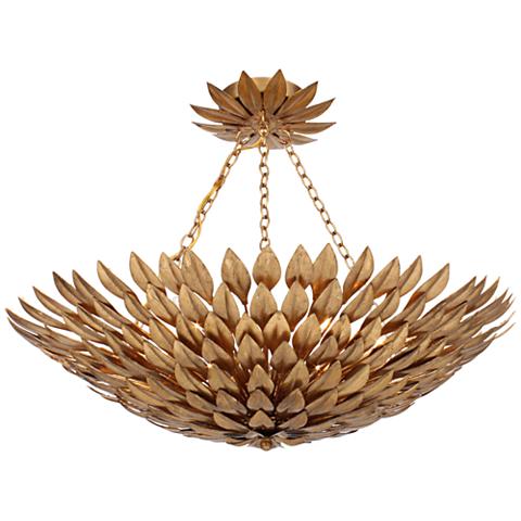 Люстра Crystorama Broche plumage  Antique Gold CHANDELIER Золотой в Екатеринбурге | Loft Concept 