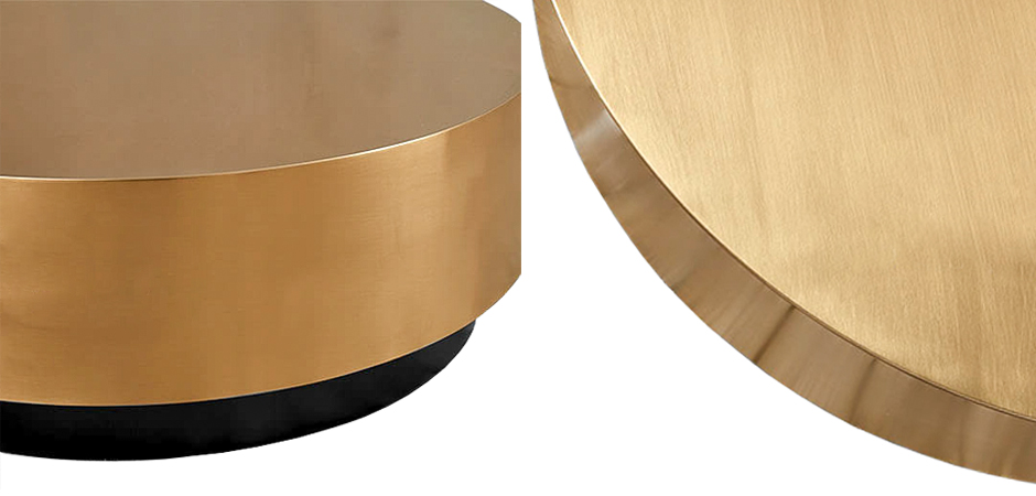 Кофейный столик Gold Washer Coffee Table Кофейный столик Gold Washer Coffee Table - Loft-Concept в Екатеринбурге