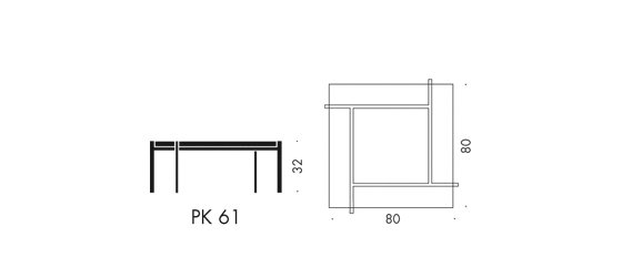 Журнальный стол PK61 Glass в Екатеринбурге