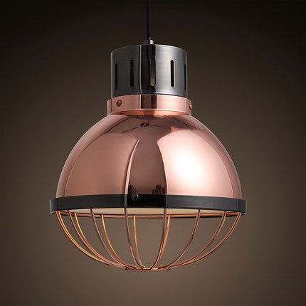 Подвесной светильник Ufo Copper Pendant Small Черный Медь в Екатеринбурге | Loft Concept 