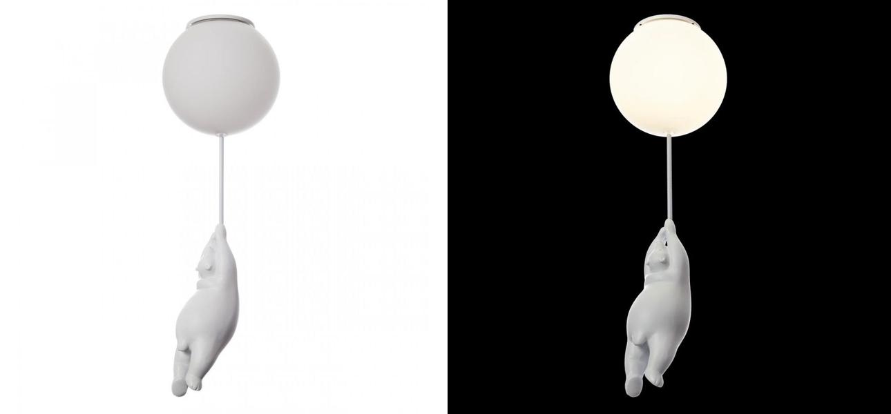 Потолочный Светильник WASTY Мишка E - фото №1