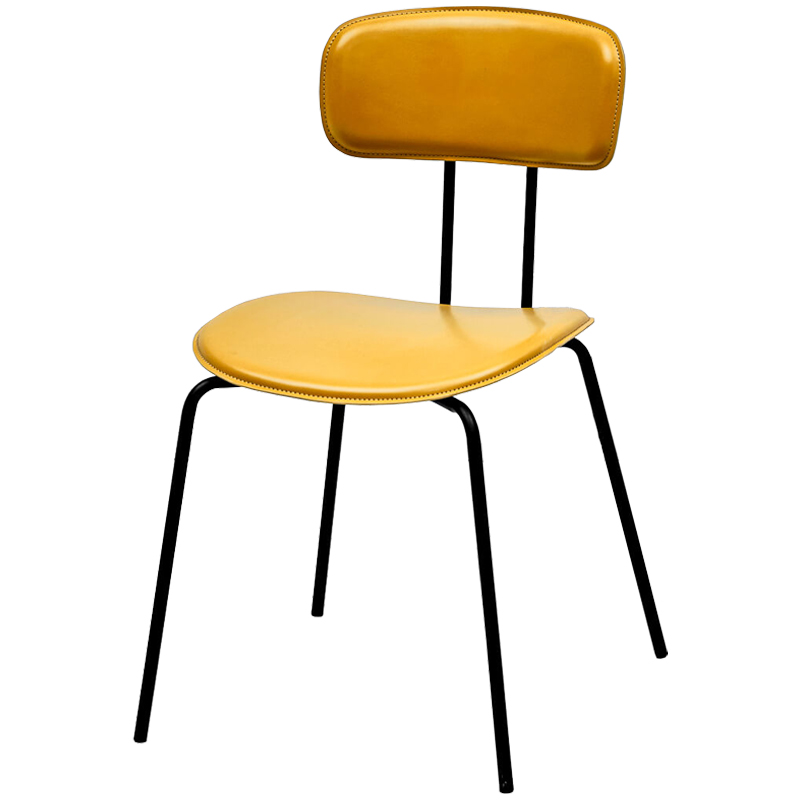 Стул Tyler Loft Stool yellow Желтый Черный в Екатеринбурге | Loft Concept 