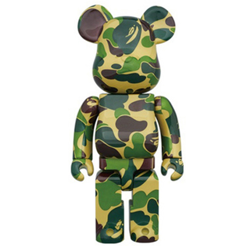 Статуэтка Bearbrick Camouflage Green Зеленый в Екатеринбурге | Loft Concept 