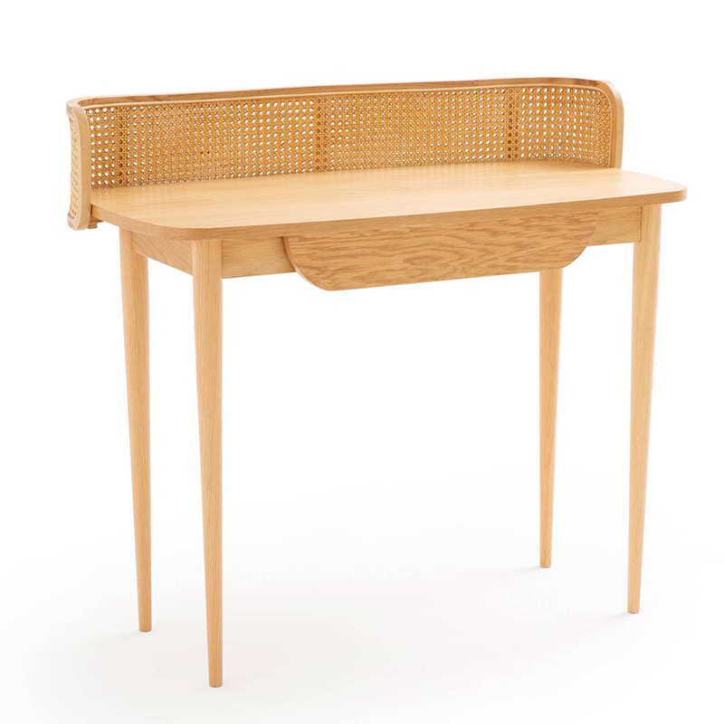 Рабочий стол Morten Wicker Table Светлый дуб в Екатеринбурге | Loft Concept 