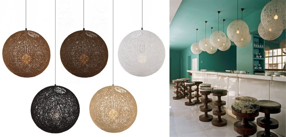 Подвесной светильник The Random Light Brown 60 - Loft-Concept в Екатеринбурге