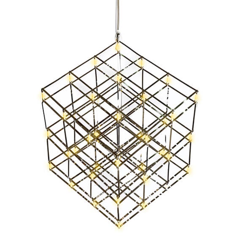 Люстра Moooi Tesseract Yellow lamp S Хром в Екатеринбурге | Loft Concept 