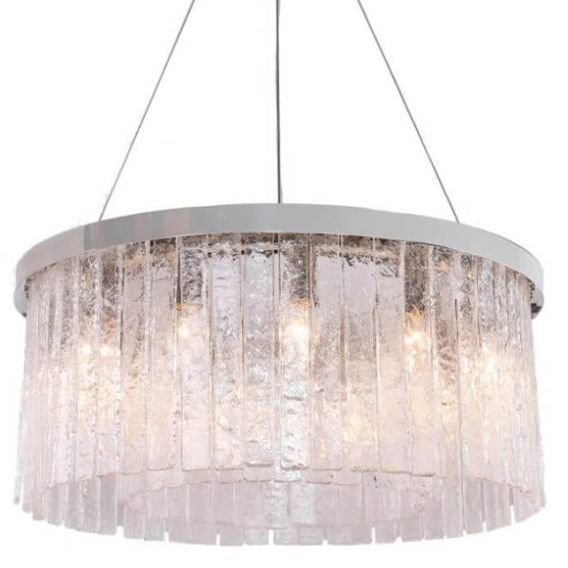 Люстра Crystal Harvey Nickel Chandelier 80 Никель в Екатеринбурге | Loft Concept 