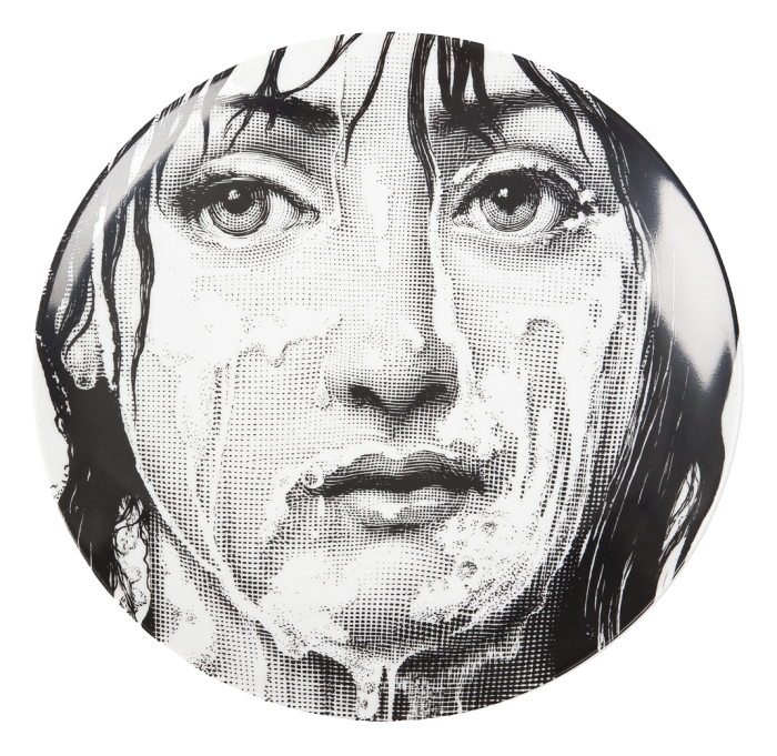 Декоративная тарелка Fornasetti 174 Черный Декоративная тарелка Fornasetti 174 Черный в Екатеринбурге | Loft Concept