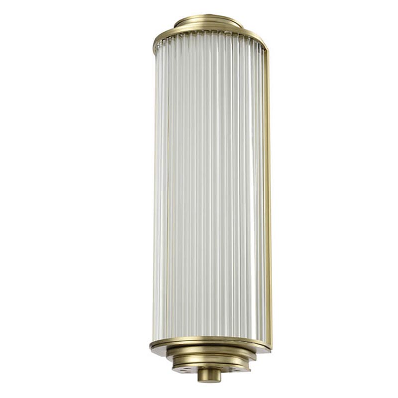 Бра Brion Glass TUBE Wall Lamp Brass Латунь Прозрачный (Transparent) в Екатеринбурге | Loft Concept 