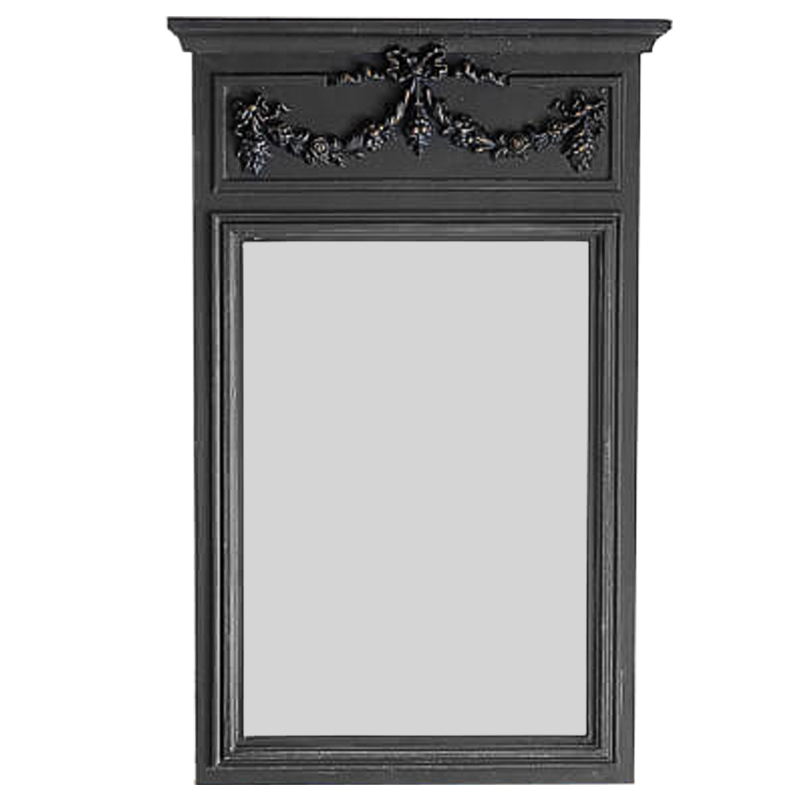 Зеркало Arcadie Mirror Black Винтажный черный в Екатеринбурге | Loft Concept 