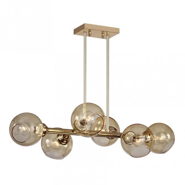 Люстра Glass Bubble Chandelier Brass Латунь в Екатеринбурге | Loft Concept 