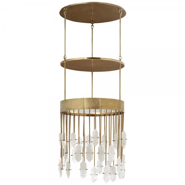 Люстра Kelly Wearstler Halcyon medium round chandelier Латунь в Екатеринбурге | Loft Concept 