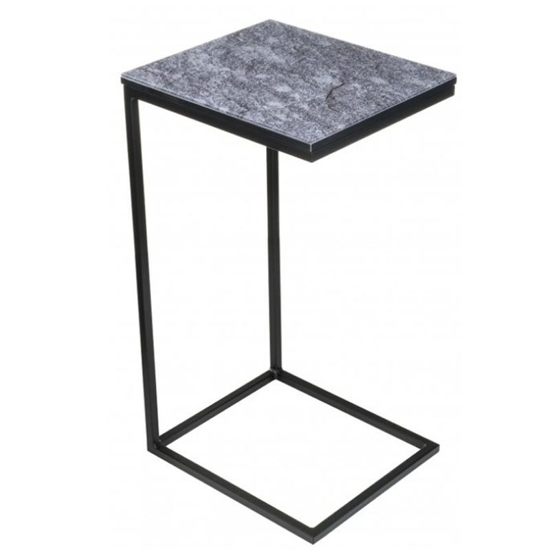 Приставной стол Zermatt Side Table gray Серый (Gray) в Екатеринбурге | Loft Concept 