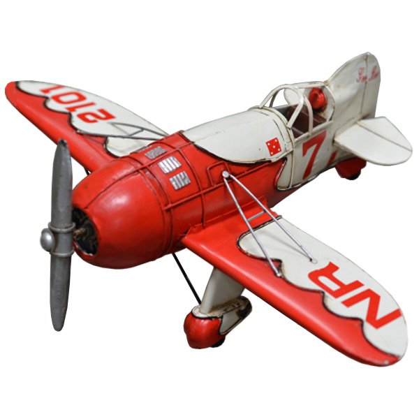 Модель самолета красный белый GEE BEE R-2 Красный Белый в Екатеринбурге | Loft Concept 