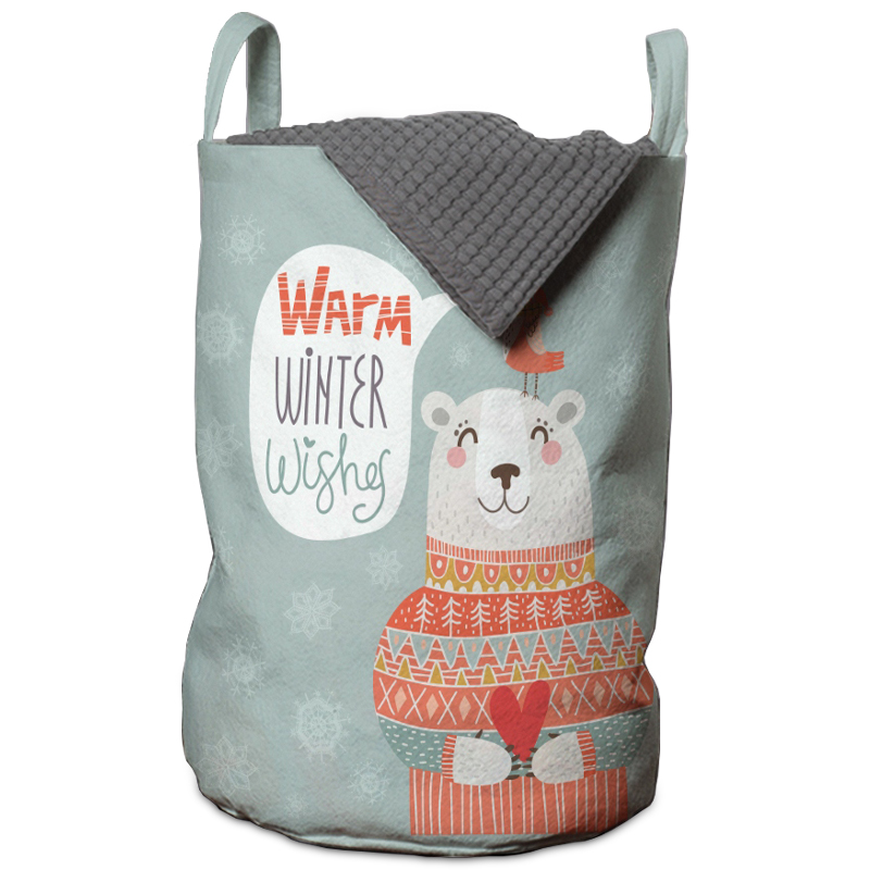 Корзина Warm winter wishes Basket Мульти в Екатеринбурге | Loft Concept 