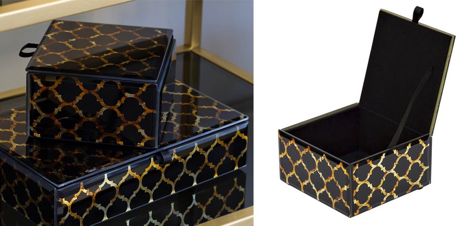 Шкатулка Oriental Rhombuses Cube - Loft-Concept в Екатеринбурге