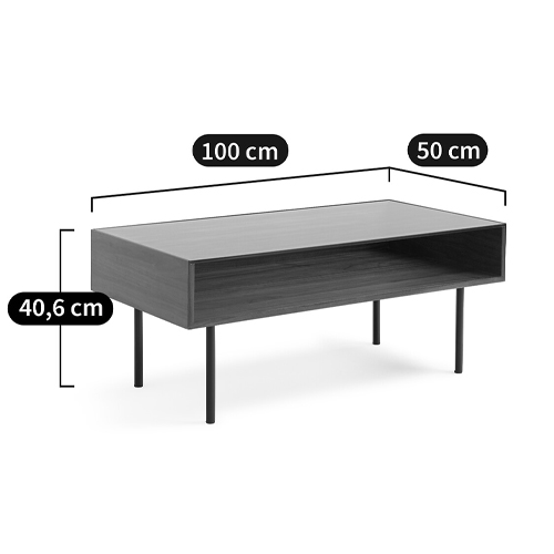 Журнальный стол с витриной Alard Coffee Table в Екатеринбурге