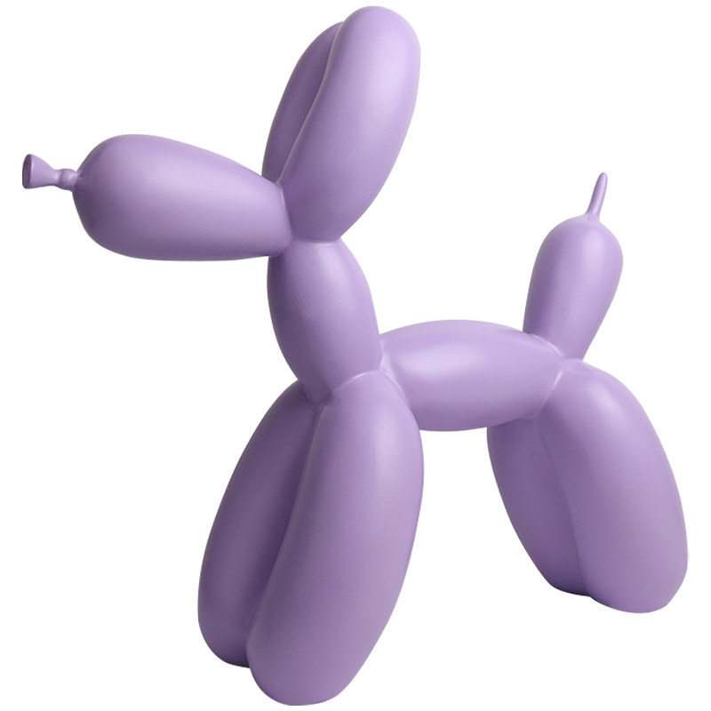 Статуэтка Jeff Koons Balloon Dog Matte Lilac Сиреневый в Екатеринбурге | Loft Concept 