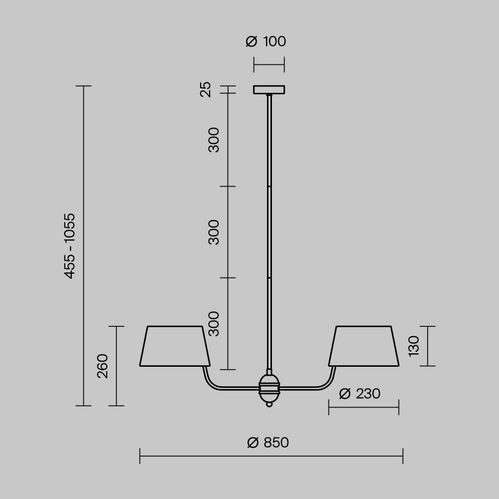 Люстра подвесная Modesto Е14 в Екатеринбурге