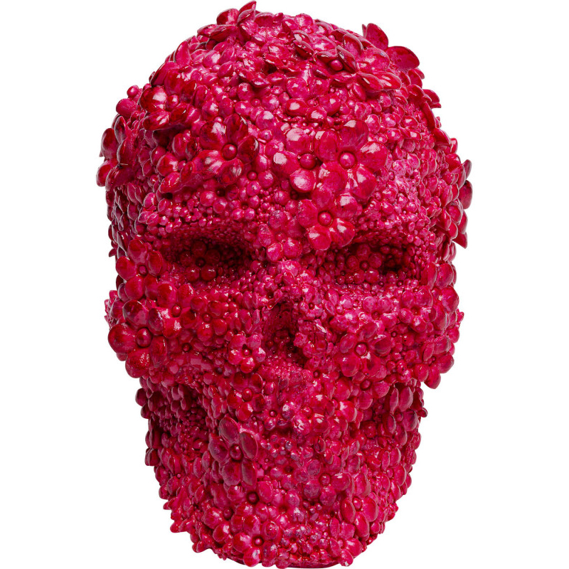 Копилка Pink Skull made of Flowers Малиновый (Crimson) в Екатеринбурге | Loft Concept 