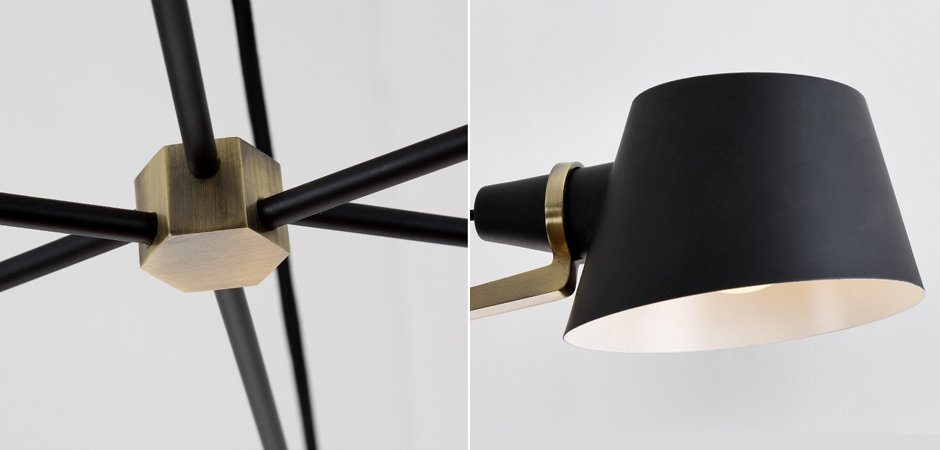 Люстра Brendan Ravenhill Long Pivot Chandelier Люстра Brendan Ravenhill Long Pivot Chandelier - Loft-Concept в Екатеринбурге