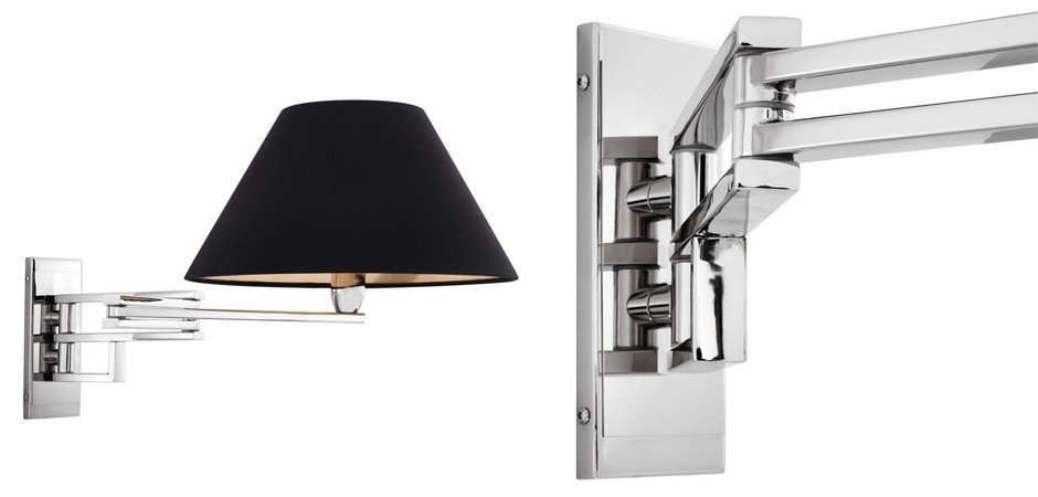 Бра Wall Lamp Lutetia Nickel - Loft-Concept в Екатеринбурге