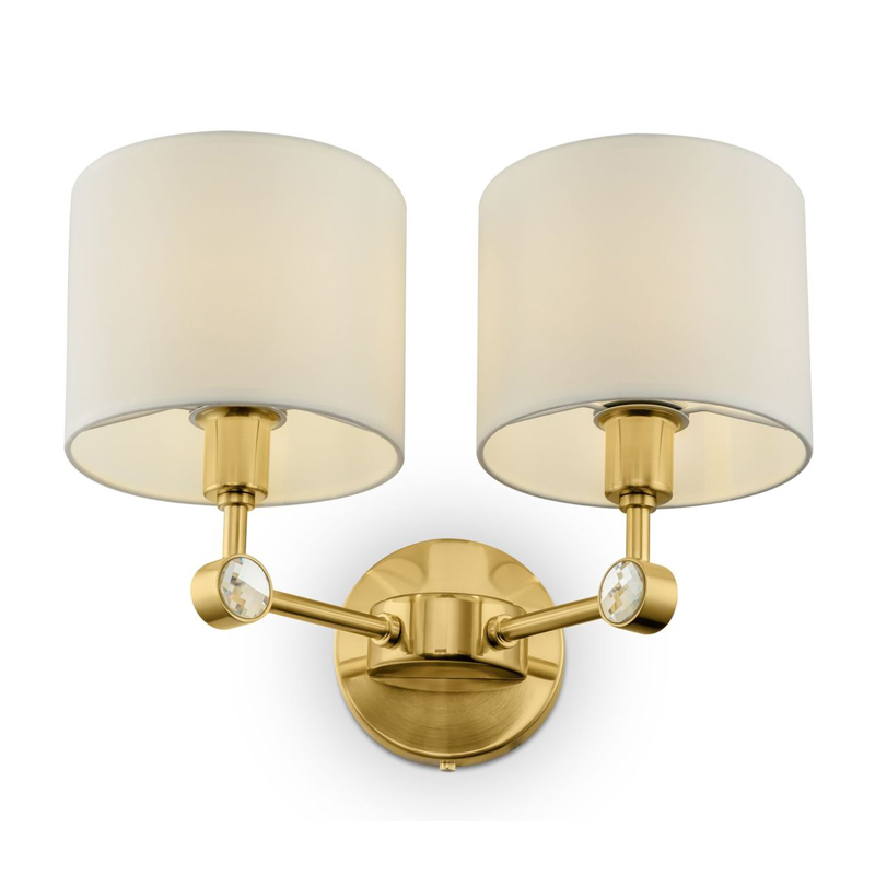 Бра Aldrich light Sconce Латунь Белый в Екатеринбурге | Loft Concept 