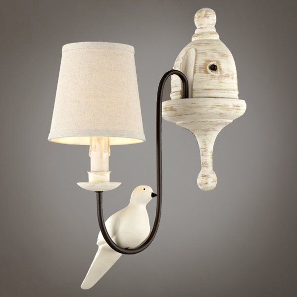 Бра Norman Bird Wall Lamp one ivory ( слоновая кость ) в Екатеринбурге | Loft Concept 