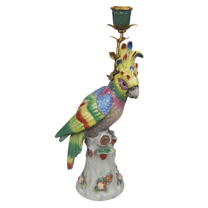 Подсвечник Corella Parrot Candlestick Мульти в Екатеринбурге | Loft Concept 