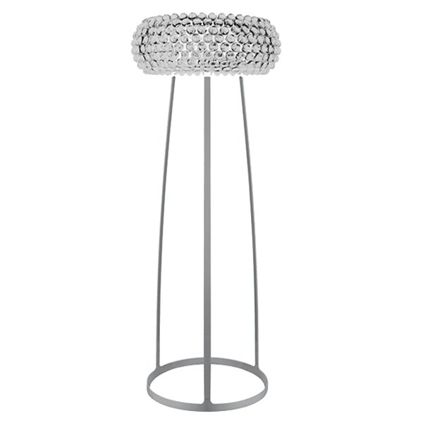 Торшер Foscarini Caboche Floor Lamp Белый Прозрачный в Екатеринбурге | Loft Concept 