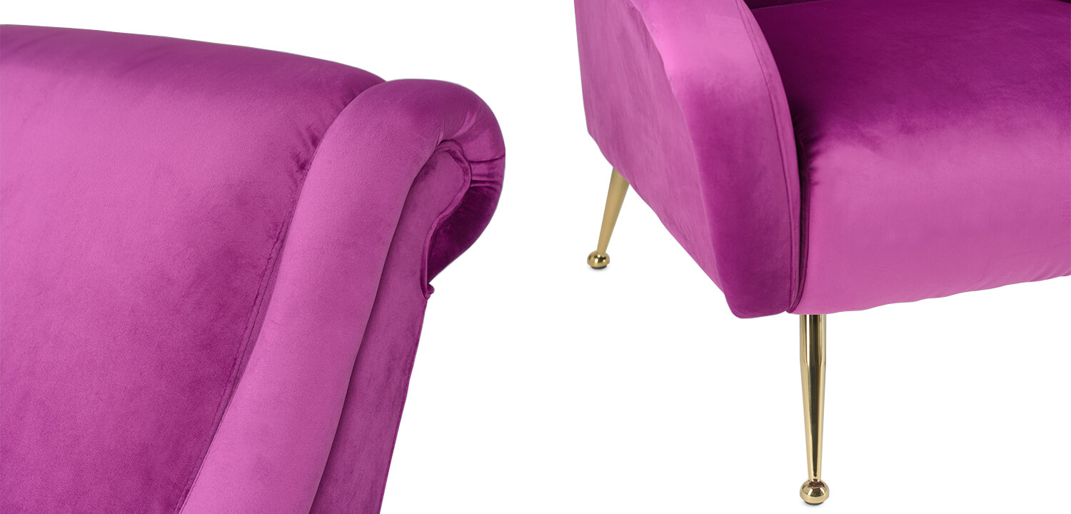 Кресло Chair Giardino pink - фото №1